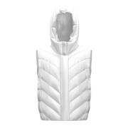 Emme DI Marella Stilig Gilet med 100% sammansättning White, Dam