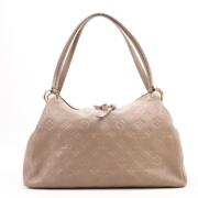 Louis Vuitton Vintage Pre-owned Laeder louis-vuitton-vskor Beige, Dam