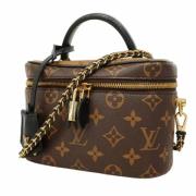 Louis Vuitton Vintage Pre-owned Tyg axelremsvskor Brown, Dam