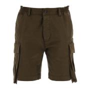 Dsquared2 Cargo Bermuda Shorts Brown, Herr