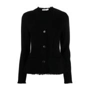 Simkhai Elegant Svart Blazer med Fickor Black, Dam