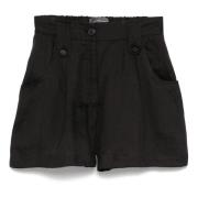 Lorena Antoniazzi Casual Svart Bermuda Shorts Black, Dam