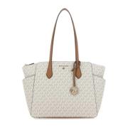 Michael Kors Marilyn Canvas Axelväska Multicolor, Dam