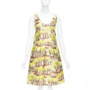 Marni Pre-owned Pre-owned Viskos klnningar Yellow, Dam