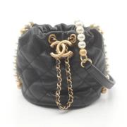 Chanel Vintage Pre-owned Laeder chanel-vskor Black, Dam