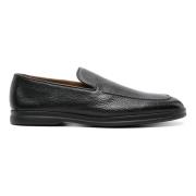 Doucal's Bruna läderloafers casual platt Brown, Herr