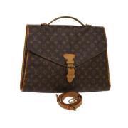 Louis Vuitton Vintage Pre-owned Canvas louis-vuitton-vskor Brown, Dam