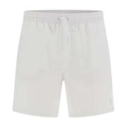 Guess Dam Swim Trunk Basic Short White, Herr