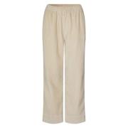 mbyM Beige Corduroy Berinna Byxor Beige, Dam