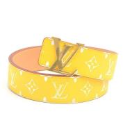 Louis Vuitton Vintage Pre-owned Laeder skrp Yellow, Dam