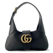 Gucci Vintage Pre-owned Laeder axelremsvskor Black, Dam