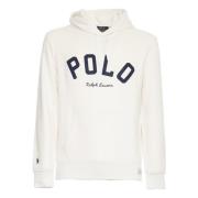 Ralph Lauren Herrkläder Sweatshirts Kräm Aw24 White, Herr