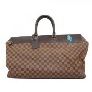 Louis Vuitton Vintage Pre-owned Tyg louis-vuitton-vskor Brown, Dam