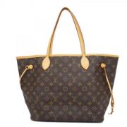 Louis Vuitton Vintage Pre-owned Tyg louis-vuitton-vskor Brown, Dam