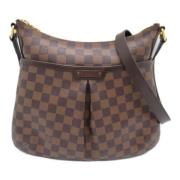 Louis Vuitton Vintage Pre-owned Canvas axelremsvskor Brown, Dam