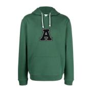 Axel Arigato Grön Casual Hoodie Tröja Green, Herr