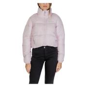 Columbia Nylon Cropped Jacka Kvinnor Höst/Vinter Pink, Dam