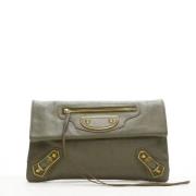 Balenciaga Vintage Pre-owned Laeder balenciaga-vskor Green, Dam