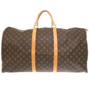 Louis Vuitton Vintage Pre-owned Tyg louis-vuitton-vskor Brown, Herr