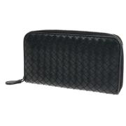 Bottega Veneta Vintage Pre-owned Laeder plnbcker Black, Dam