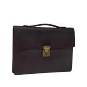 Louis Vuitton Vintage Pre-owned Laeder louis-vuitton-vskor Red, Dam