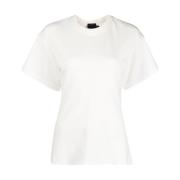 Proenza Schouler Vit Bomull Kortärmad T-shirt White, Dam