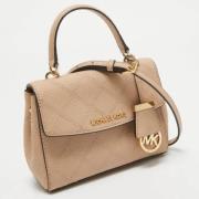 Michael Kors Pre-owned Pre-owned Laeder handvskor Beige, Dam