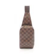 Louis Vuitton Vintage Pre-owned Canvas louis-vuitton-vskor Brown, Dam