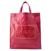 Gucci Vintage Pre-owned Canvas gucci-vskor Pink, Dam