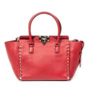 Valentino Vintage Pre-owned Laeder handvskor Red, Dam