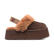 UGG Retro Funkette Sandaler Brown, Dam