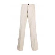 Haikure Straight Trousers Beige, Herr