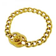 Chanel Vintage Pre-owned Metall armband Yellow, Dam