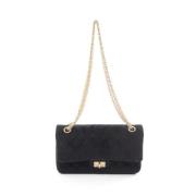 Chanel Vintage Pre-owned Canvas chanel-vskor Black, Dam