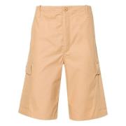 Kenzo Bruna Cargo Workwear Shorts Brown, Herr