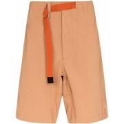 Kenzo Casual Orange Bomull Bermuda Shorts Orange, Herr