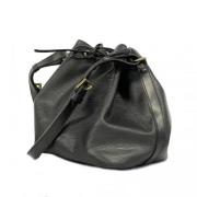 Louis Vuitton Vintage Pre-owned Tyg louis-vuitton-vskor Black, Dam