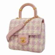 Chanel Vintage Pre-owned Laeder chanel-vskor Pink, Dam