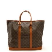 Louis Vuitton Vintage Pre-owned Canvas louis-vuitton-vskor Brown, Dam