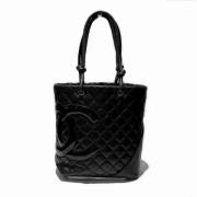 Chanel Vintage Pre-owned Laeder chanel-vskor Black, Dam