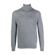 Jil Sander Grå Ull Turtlenecktröjor Gray, Herr