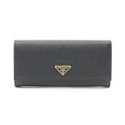 Prada Vintage Pre-owned Laeder plnbcker Black, Dam