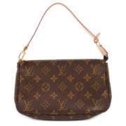 Louis Vuitton Vintage Pre-owned Tyg louis-vuitton-vskor Brown, Dam