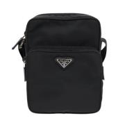 Prada Vintage Pre-owned Tyg prada-vskor Black, Dam