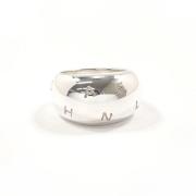 Chanel Vintage Pre-owned Metall ringar Gray, Dam