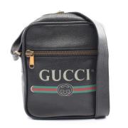 Gucci Vintage Pre-owned Laeder gucci-vskor Black, Dam