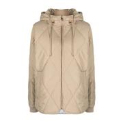 Tommy Hilfiger Beige Puffer & Down Jacket Beige, Dam