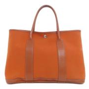 Hermès Vintage Pre-owned Canvas totevskor Brown, Dam