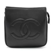 Chanel Vintage Pre-owned Laeder chanel-vskor Black, Dam