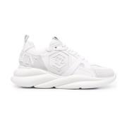 Philipp Plein Vit Casual Sneakers Hurricane White, Dam